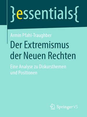 Der Extremismus der Neuen Rechten - ebook